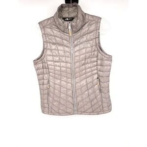 The North Face Thermoball Vest Women's Medium Quilted Puffer Full Zip Packable